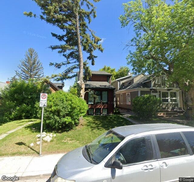 Street view of 1428 21 Avenue NW, Calgary
