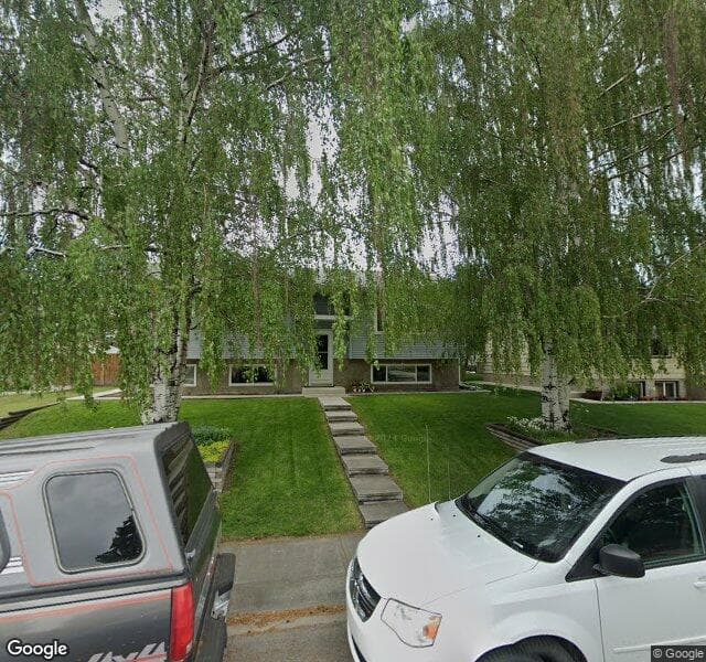 Street view of 115 Queen Tamara Place SE, Calgary