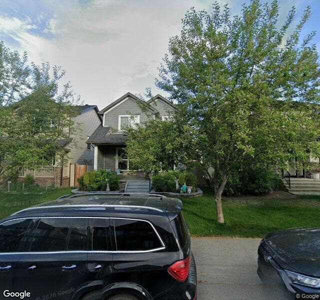Street view of 231 Skyview Ranch Way NE, Calgary