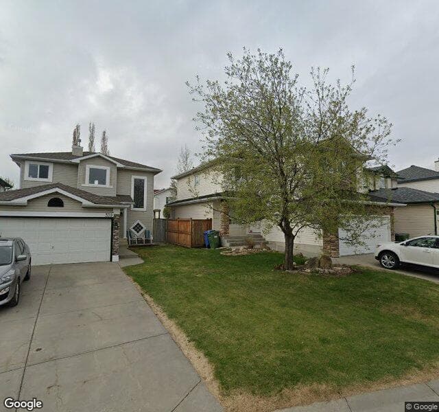 Street view of 335 Hidden Ranch Circle NW, Calgary