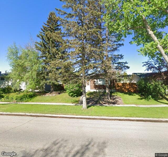 Street view of 10815 Braeside Drive SW, Calgary