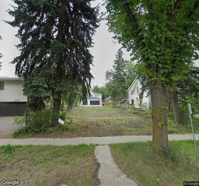 Street view of 10223 130 Street NW, Edmonton