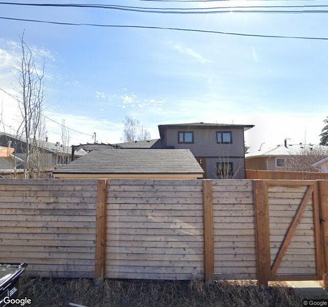Street view of 8822 161 Street NW, Edmonton