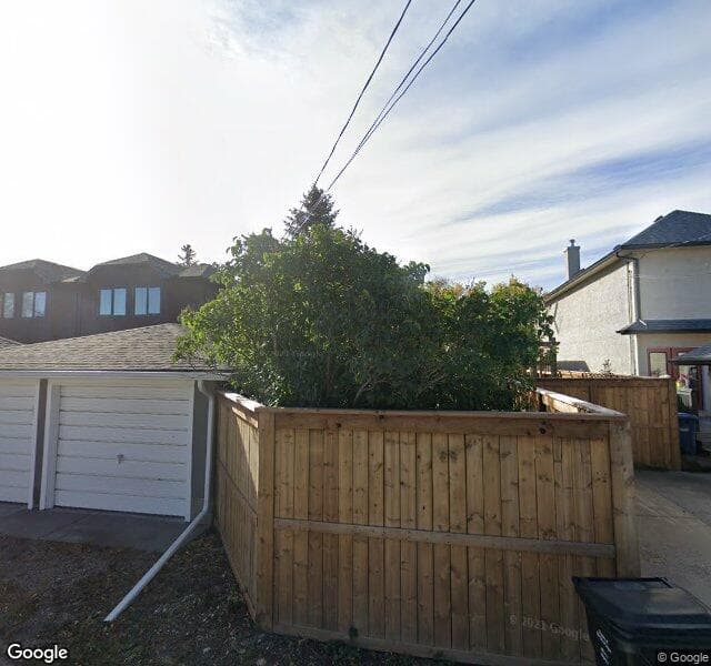 Street view of 2538 1 Avenue NW, Calgary