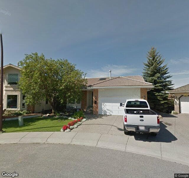 Street view of 115 Scenic Ridge Court NW, Calgary