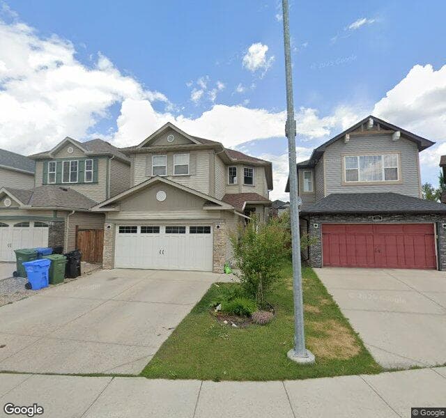 Street view of 283 Silverado Plains Close SW, Calgary