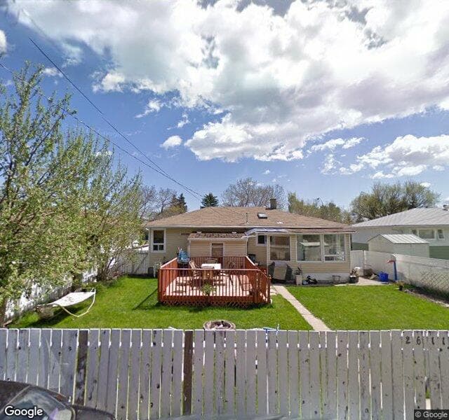 Street view of 2611 37 Street SW, Calgary