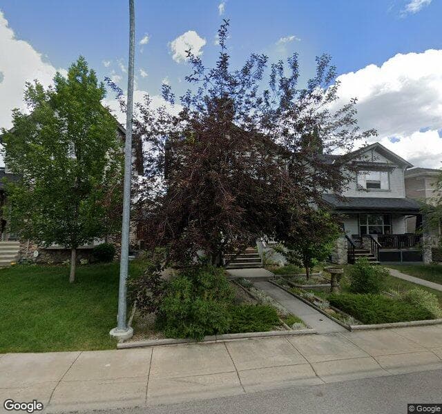 Street view of 141 Silverado Plains Close SW, Calgary