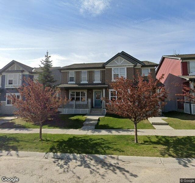 Street view of 1078 Panatella Boulevard NW, Calgary