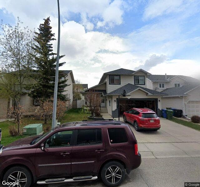 Street view of 213 Hawkmount Close NW, Calgary