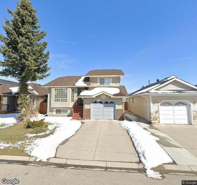 Street view of 28 Martinwood Mews NE, Calgary