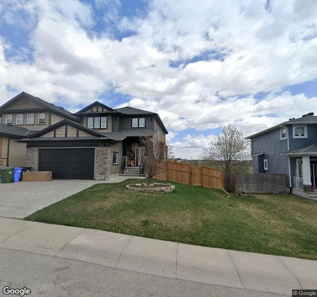 Street view of 352 Evanspark Circle NW, Calgary