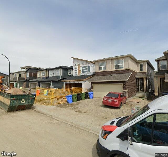 Street view of 34 Belmont Manor SW, Calgary