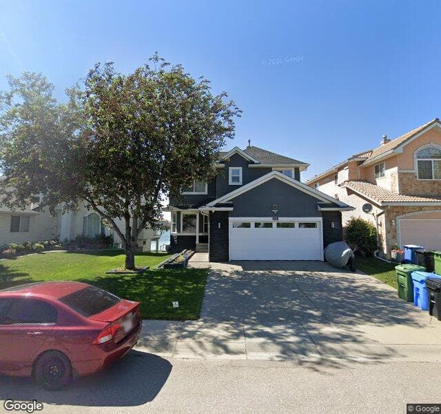 Street view of 105 Coral Springs Landing NE, Calgary
