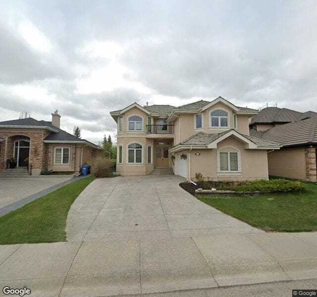 Street view of 1712 Evergreen Drive SW, Calgary
