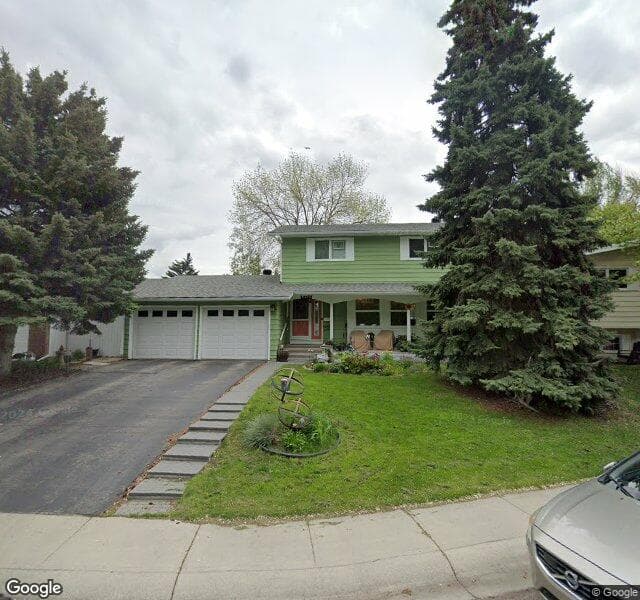 Street view of 239 Queen Tamara Place SE, Calgary