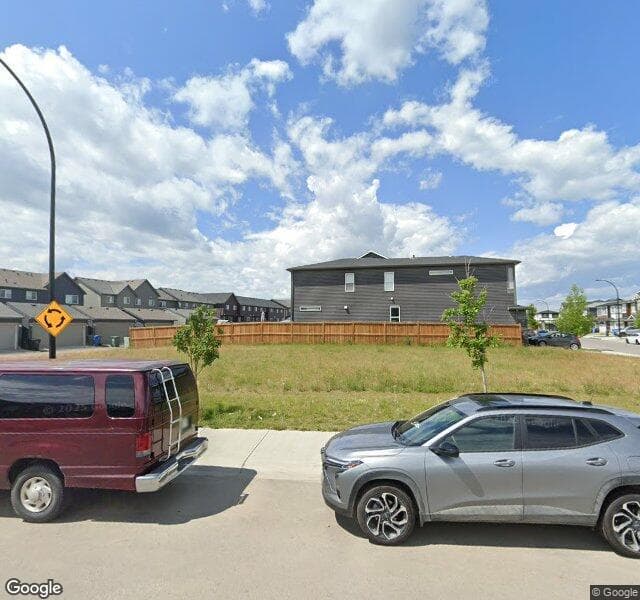 Street view of 572 Belmont Heath SW, Calgary
