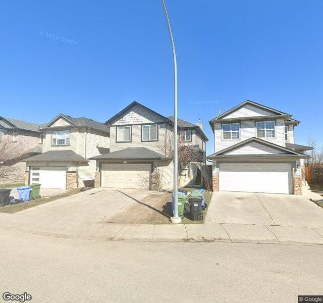 Street view of 297 Saddlecrest Way NE, Calgary