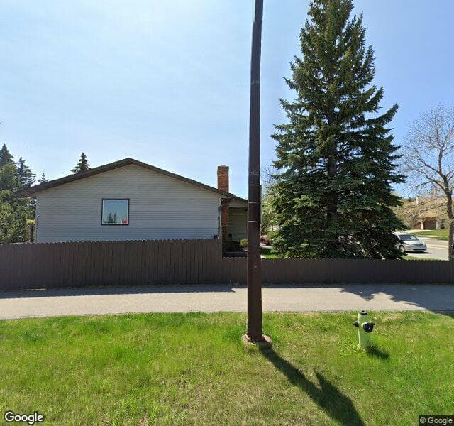 Street view of 1500 Berkley Drive NW, Calgary