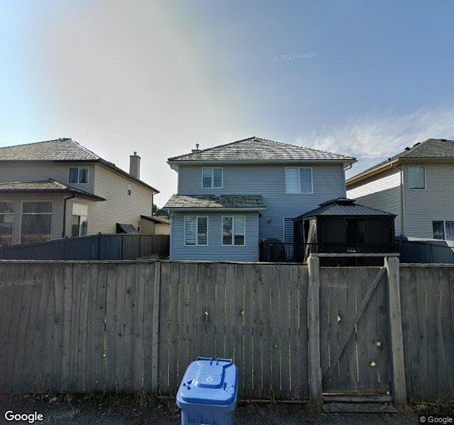 Street view of 290 Chaparral Drive SE, Calgary
