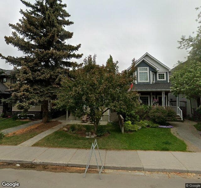 Street view of 2130 3 Avenue NW, Calgary