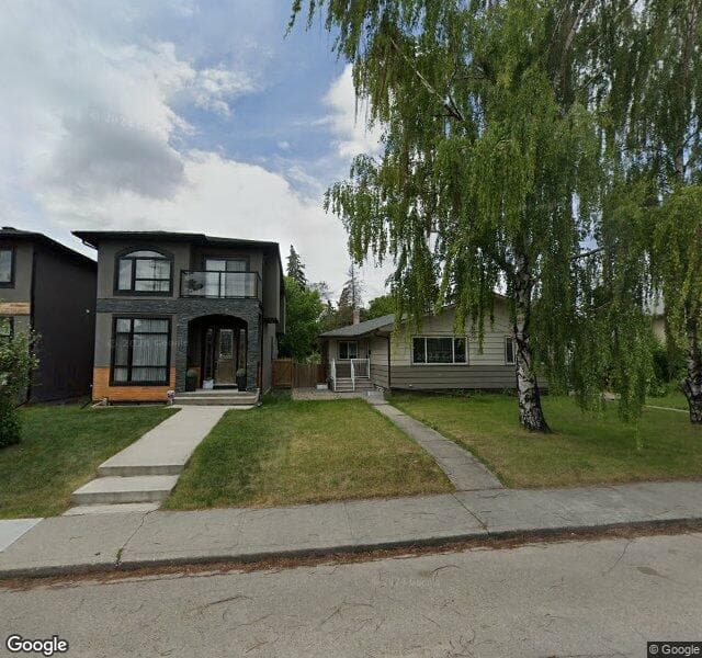 Street view of 2231 Victoria Crescent NW, Calgary