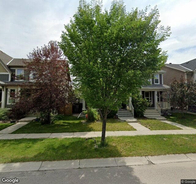 Street view of 326 Chaparral Valley Drive SE, Calgary