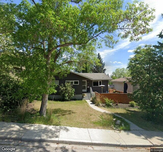 Street view of 3432 23 Street NW, Calgary
