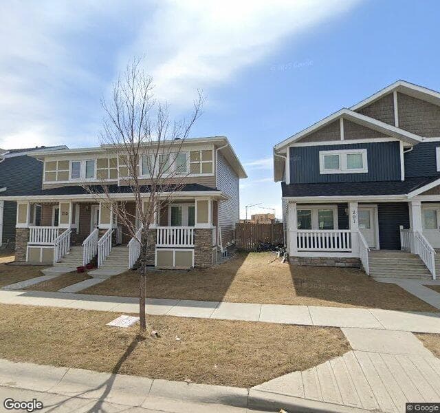 Street view of 211 Redstone Drive NE, Calgary