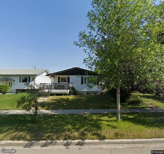 Street view of 4136 Marlborough Drive NE, Calgary