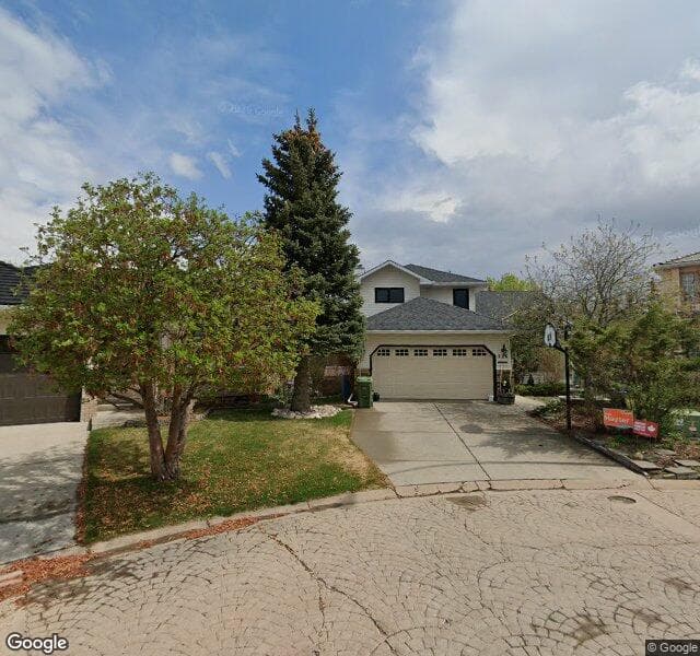 Street view of 226 Hawkstone Court NW, Calgary