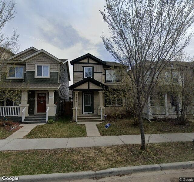 Street view of 8515 Ellis Link NW, Edmonton