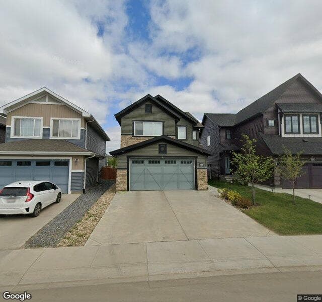 Street view of 4910 Hawthorn Place SW, Edmonton