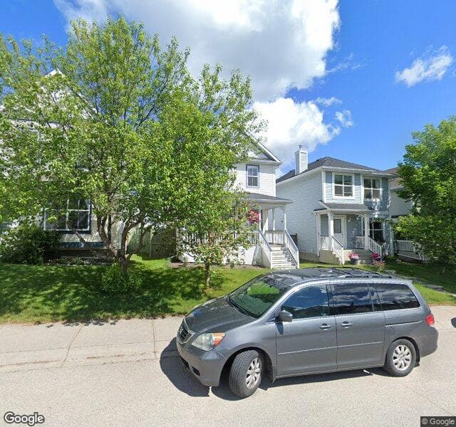 Street view of 278 Tuscany Drive NW, Calgary