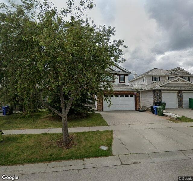 Street view of 227 Rocky Ridge Drive NW, Calgary