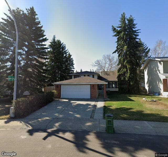 Street view of 17707 84 Avenue NW, Edmonton