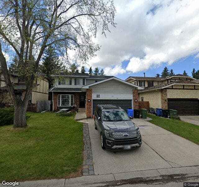 Street view of 27 Millside Way SW, Calgary