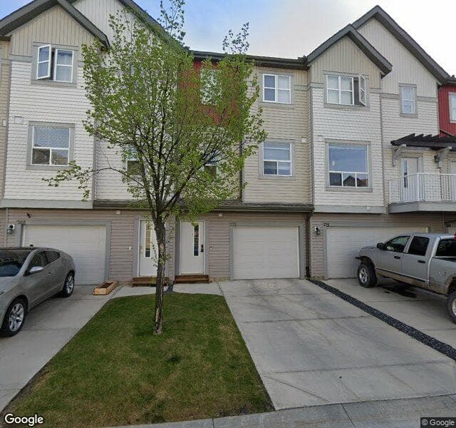 Street view of 272 Copperstone Cove SE, Calgary