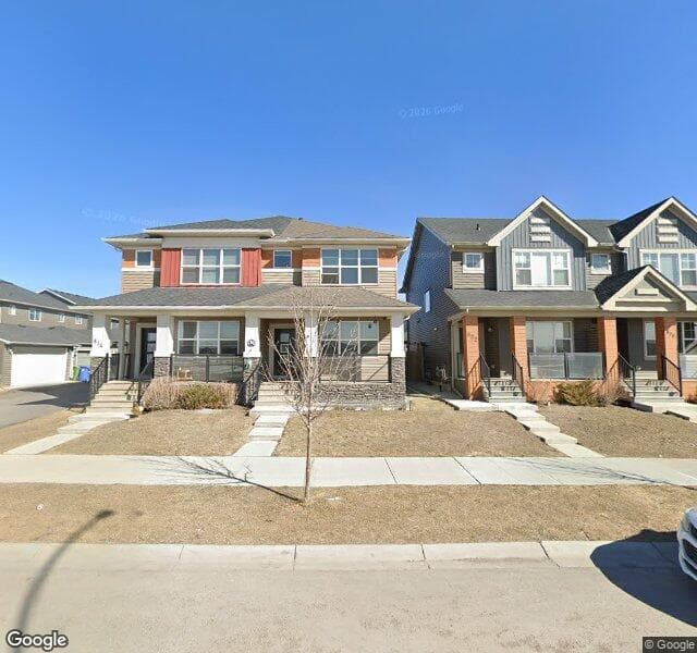 Street view of 818 Cornerstone Way NE, Calgary