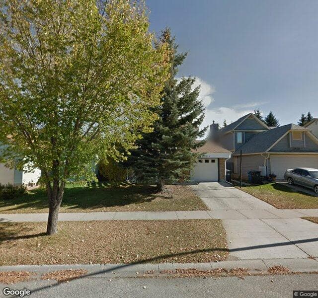 Street view of 13624 Deer Run Boulevard SE, Calgary