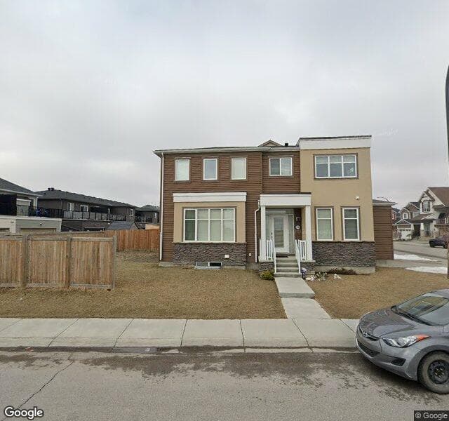 Street view of 214 Cityscape Way NE, Calgary