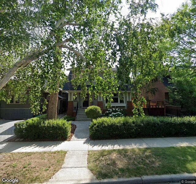 Street view of 3028 2 Street SW, Calgary