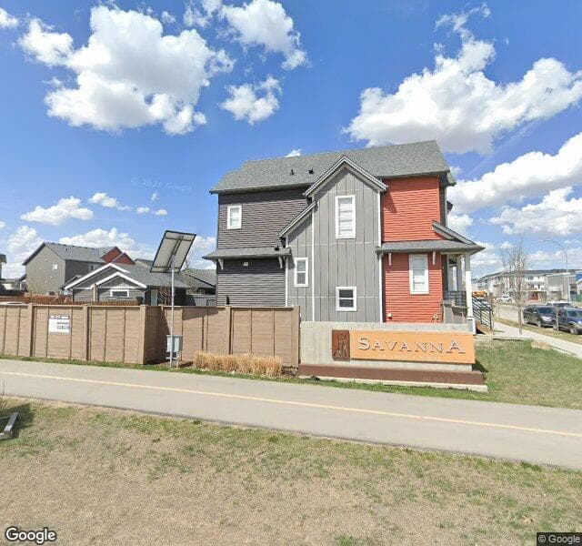 Street view of 15 Savanna Street NE, Calgary