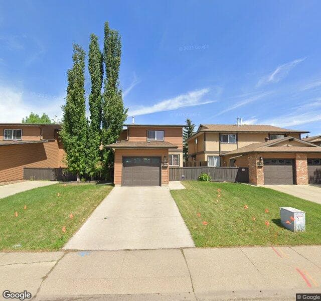 Street view of 13621 28 Street NW, Edmonton