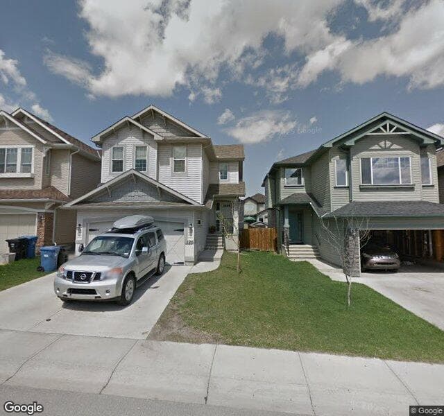 Street view of 126 New Brighton Lane SE, Calgary