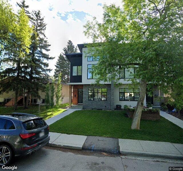 Street view of 2838 41 Street SW, Calgary