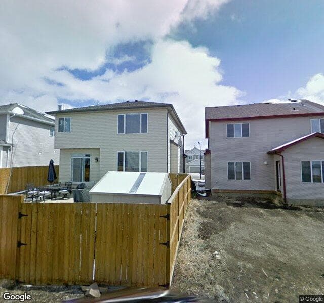 Street view of 464 Evanston View NW, Calgary