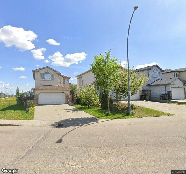 Street view of 16229 55 Street NW, Edmonton