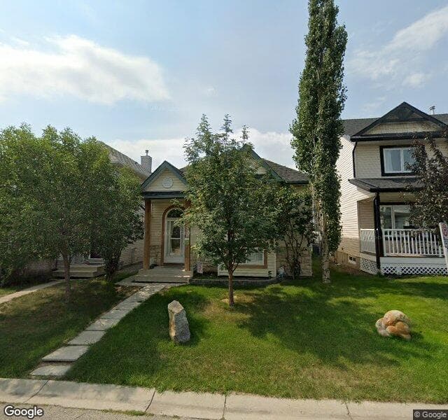 Street view of 378 Arbour Grove Close NW, Calgary