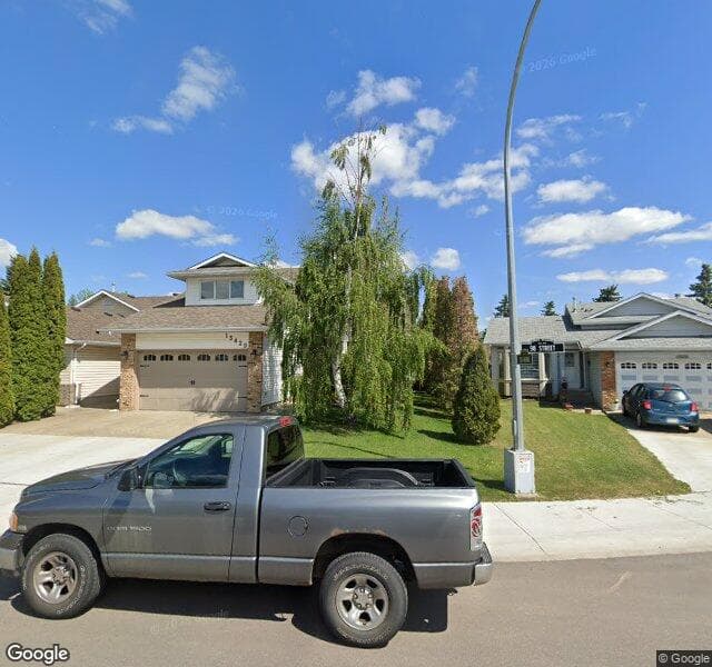 Street view of 15429 98 Street NW, Edmonton